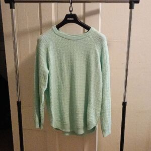 St. John's Bay Mint Green Crew Neck Sweater